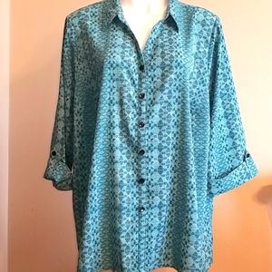 NWT Button down top